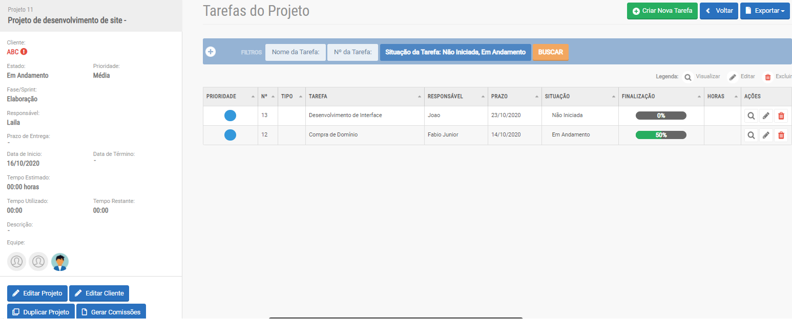 Projetos - Skywork